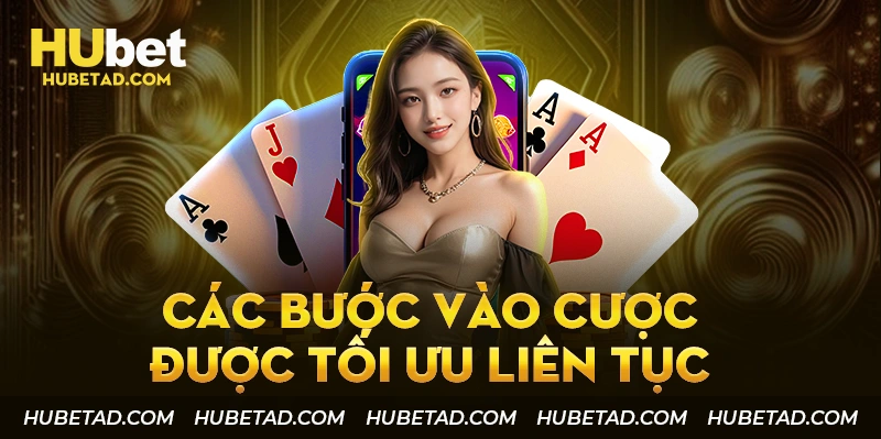 Các bước vào cược được tối ưu liên tục